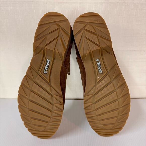 TEVA Delavina Suede Boots Size 7.5‎ Bootie Hippie Boho Festival Fall Slouchy - Picture 8 of 11